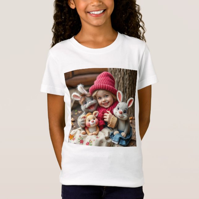 Camiseta Kuschelfreunde im Herbstzauber (Anverso)