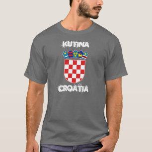 Camiseta Kutina, Croacia con el escudo de armas