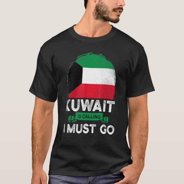 Camiseta Kuwait dice que debo ir a las raíces del patrimoni (Anverso)