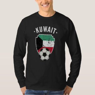 Camiseta Kuwait Soccer Kuwait Flag Fútbol Orgullo de Kuwait