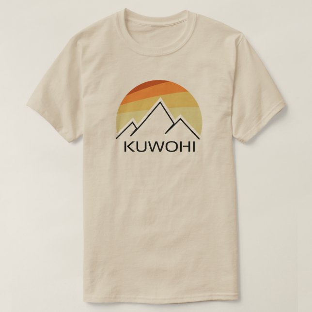 Camiseta Kuwohi North Carolina Tennessee Retro (Diseño del anverso)