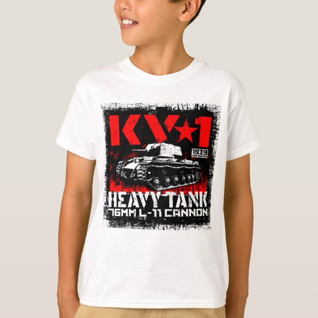 Camiseta KV-1 Tanque pesado soviético (Anverso)