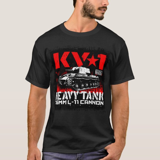 Camiseta KV-1 Tanque pesado soviético (Anverso)