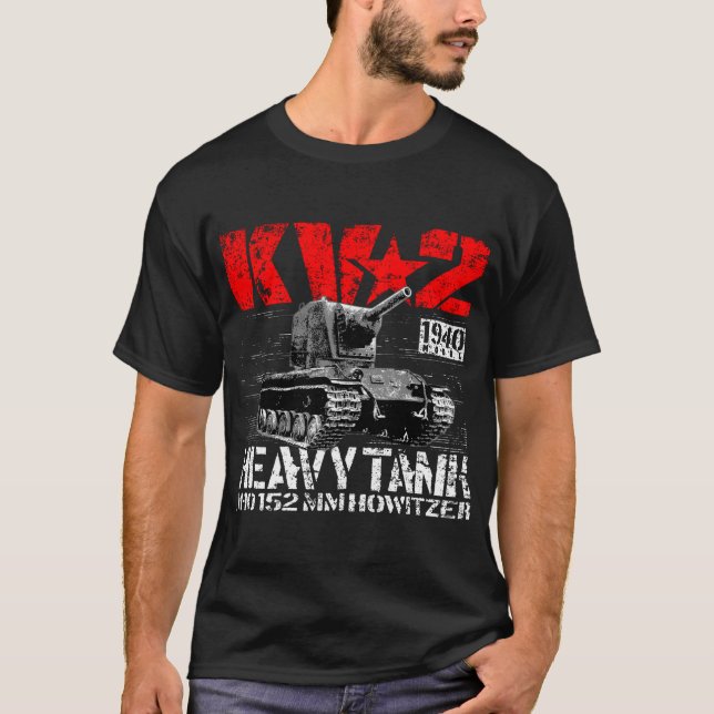 Camiseta KV-2 Tanque pesado soviético (Anverso)