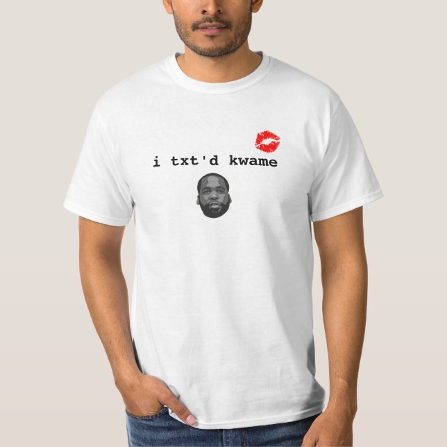 Camiseta kwame del txt'd i (Anverso)