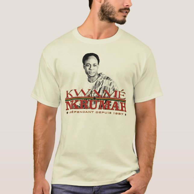 Camiseta Kwame Nkrumah (Anverso)