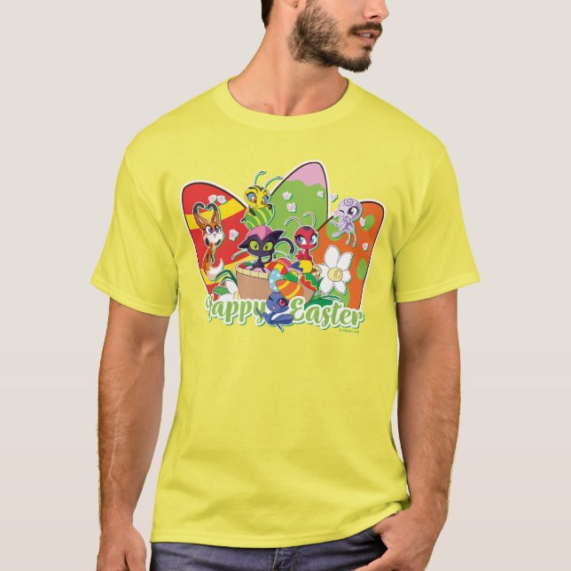 Camiseta Kwamis Feliz Pascua (Anverso)
