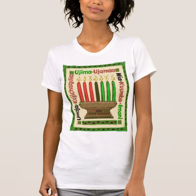 Camiseta Kwanzaa (Anverso)