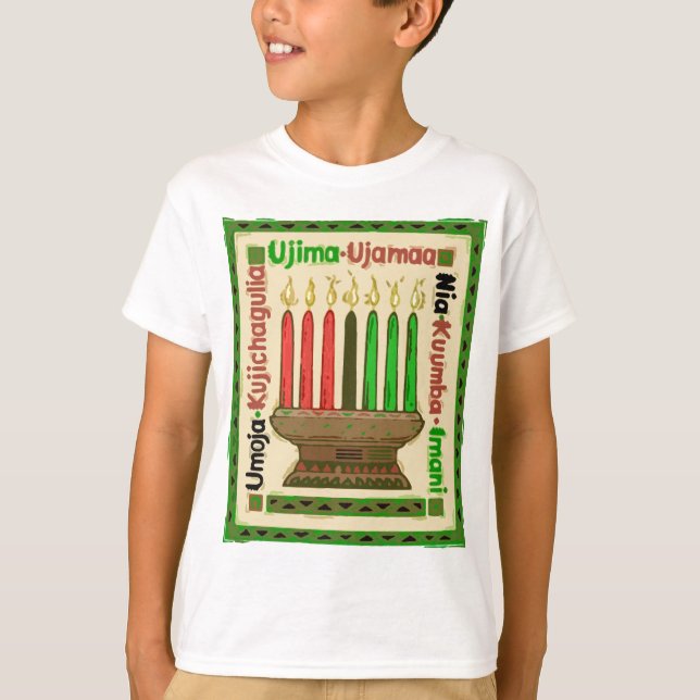 Camiseta Kwanzaa (Anverso)