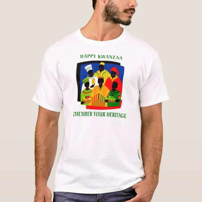 Camiseta Kwanzaa (Anverso)
