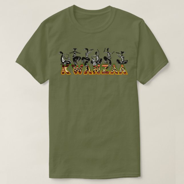 Camiseta Kwanzaa (Diseño del anverso)