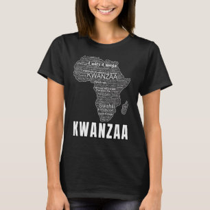 Camiseta Kwanzaa África Siete principios de África