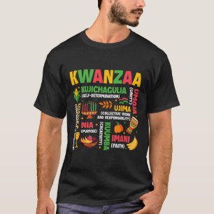 Camiseta Kwanzaa - Festival del Patrimonio Africano-Estadou