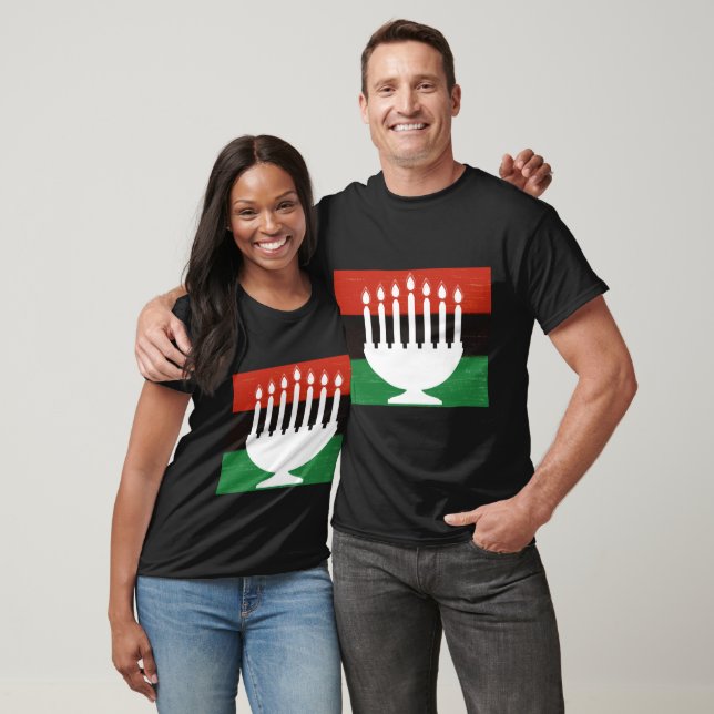 Camiseta Kwanzaa Kinara (Unisexo)