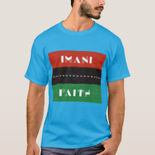 Camiseta Kwanzaa Principios Imani Fe