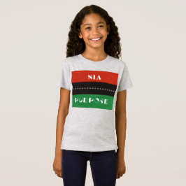 Camiseta Kwanzaa Principles Nia | Finalidad