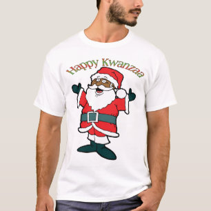 Camiseta Kwanzaa Santa
