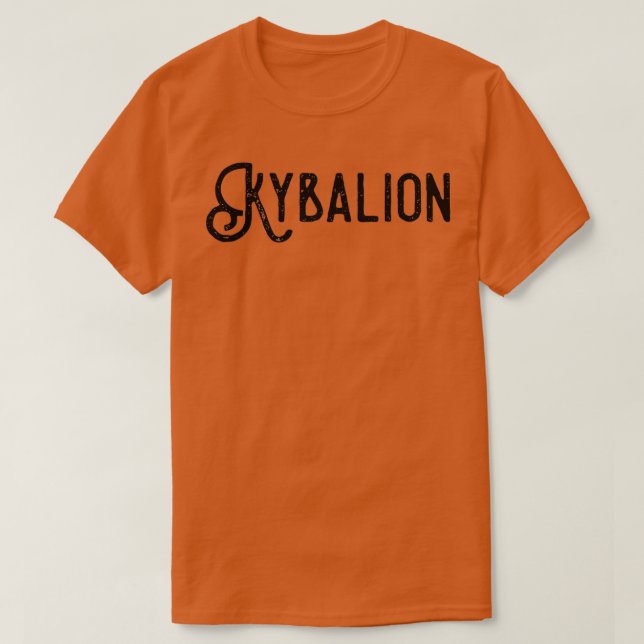 Camiseta Kybalion (Diseño del anverso)