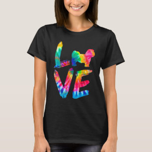 Camiseta Kyi Leo Tie Dye Love Dog Mom