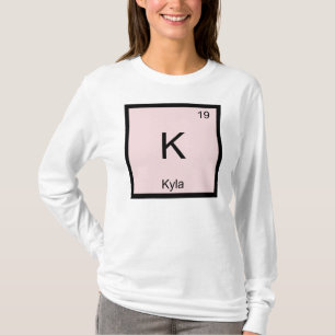 Camiseta Kyla Nombre Química Elemento Tabla Periódica