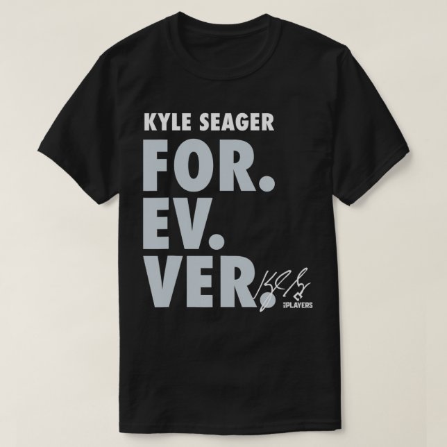 Camiseta Kyle Seager para el equipo deportivo de béisbol (Diseño del anverso)