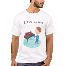 Kyle's I love Ham Radio Shirt