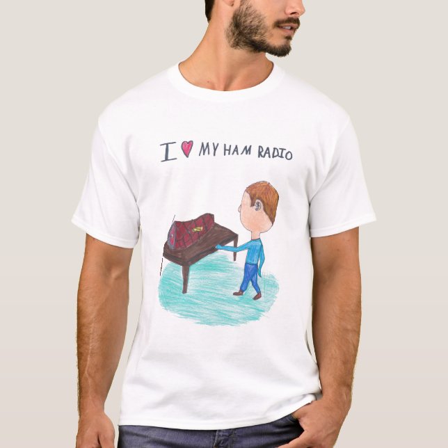 Camiseta Kyle's I love Ham Radio Shirt (Anverso)