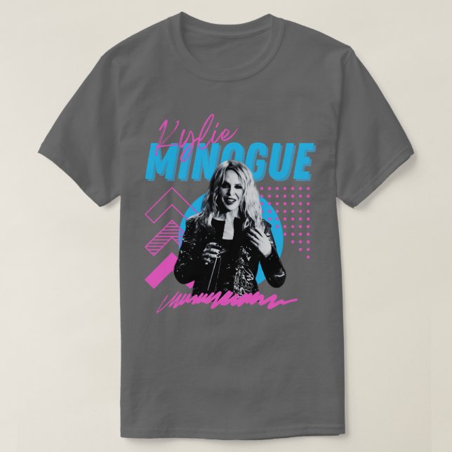 Camiseta Kylie minogueoriginal retro TShirt (Diseño del anverso)