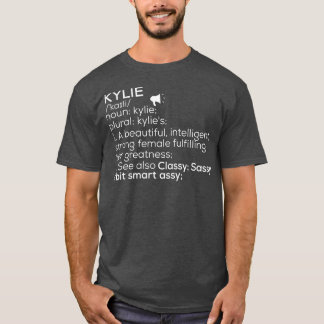 Camiseta Kylie Name Kylie Definition Kylie Femenina Name Ky