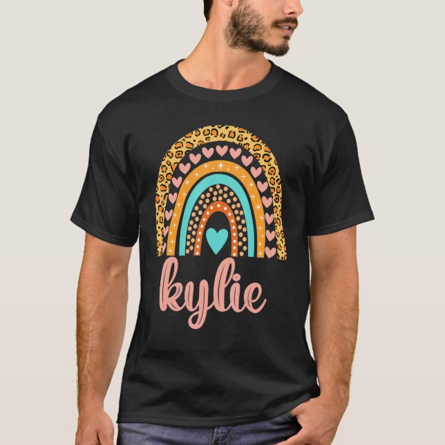 Camiseta Kylie T-Shirt Kylie Name Birthday Shirt Gift (Anverso)