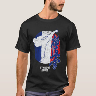 Camiseta Kyokushin Francia Karate bandera francesa Kyokushi