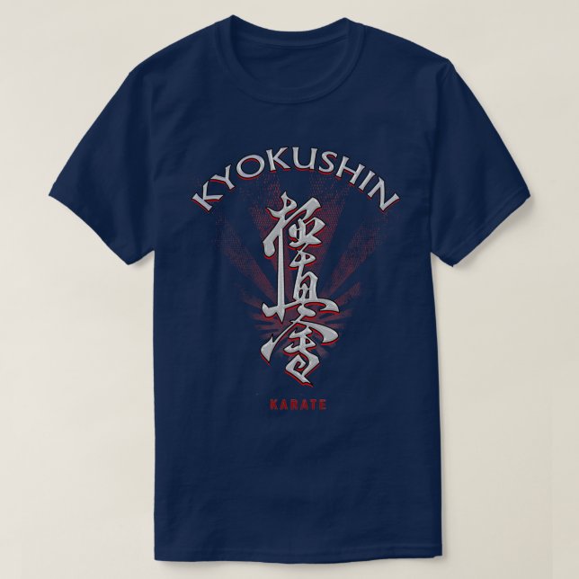 Camiseta Kyokushin karate 1 (Diseño del anverso)