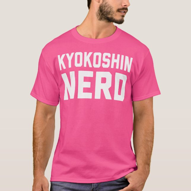 Camiseta Kyokushin Nerd. El divertido Karate de Arte Marcia (Anverso)