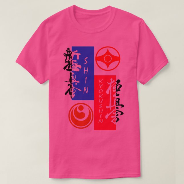 Camiseta Kyokushin shinkyokushin (Diseño del anverso)