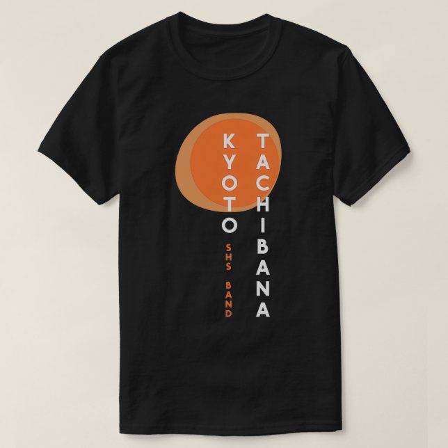 Camiseta Kyoto Tachibana 1 (Diseño del anverso)