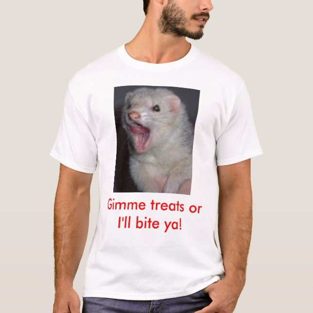 Camiseta Kyra el hurón (Anverso)