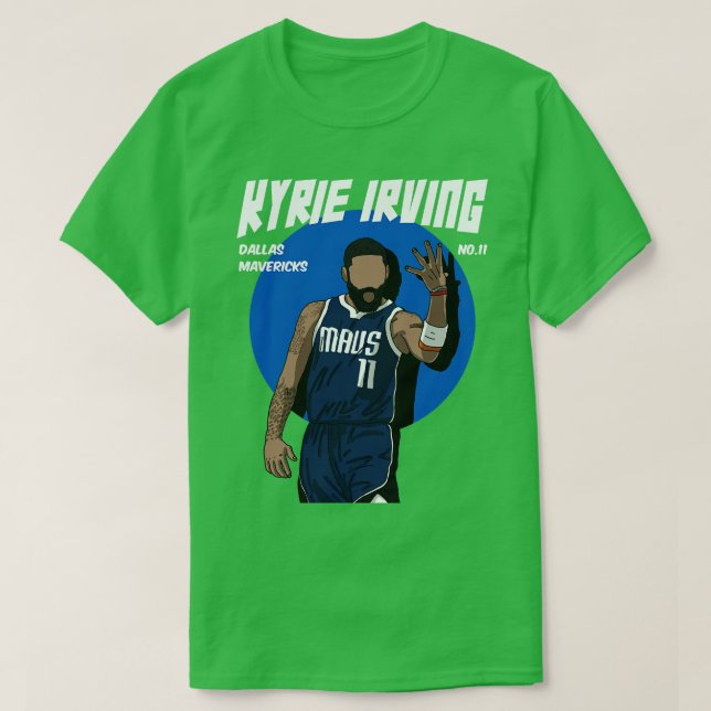 Camiseta Kyrie Irving Comic Style Art TShirt (Diseño del anverso)