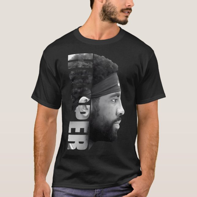 Camiseta Kyrie Irving - Hooper - Blackwhite (Anverso)