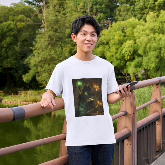 Camiseta Kyrzon Portrait – Dark Fantasy Character Art (Subido por el creador)