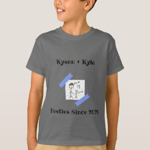 Camiseta Kysen + Kyle Matching T-Shirt, Besties From 2021