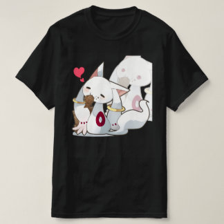 Camiseta Kyubey come pescado