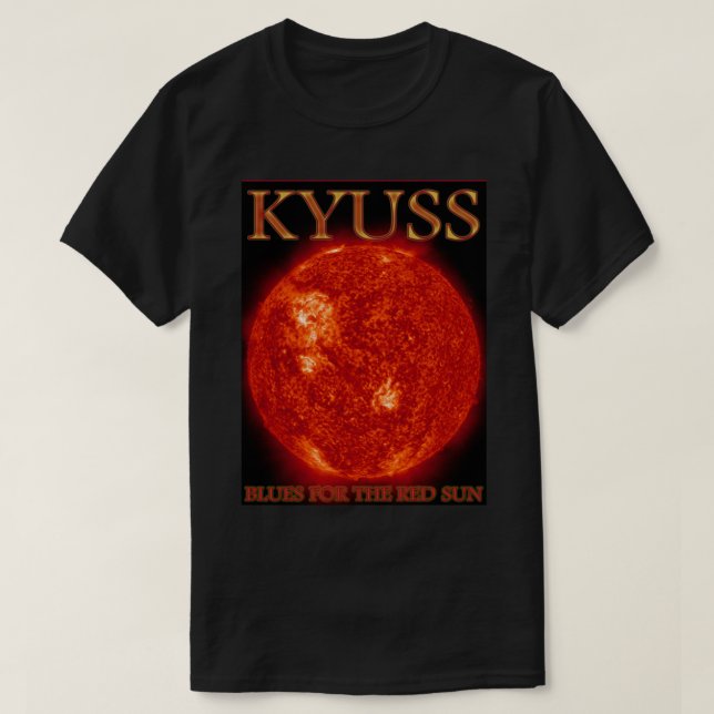 Camiseta Kyuss - Blues por el Sol Rojo (Diseño del anverso)