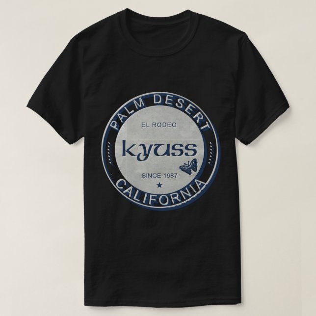 Camiseta Kyuss - Desierto de las palmas (Diseño del anverso)