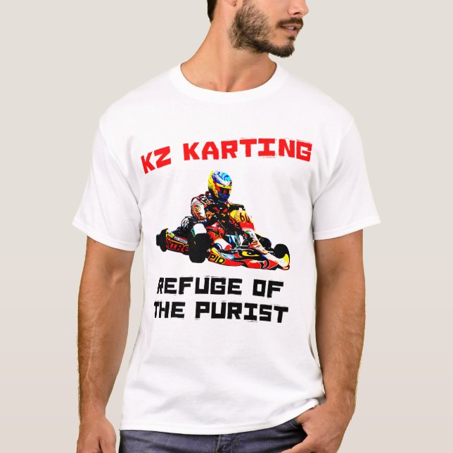 Camiseta KZ Karting - refugio del purista (Anverso)