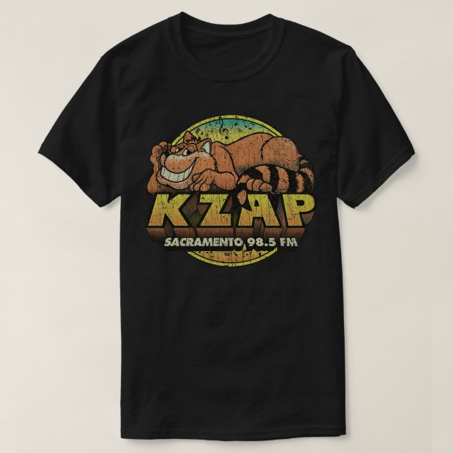 Camiseta KZAP Sacramento 1968 (Diseño del anverso)