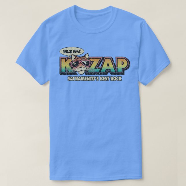 Camiseta KZAP Sacramento Guay Cat 1968 (Diseño del anverso)