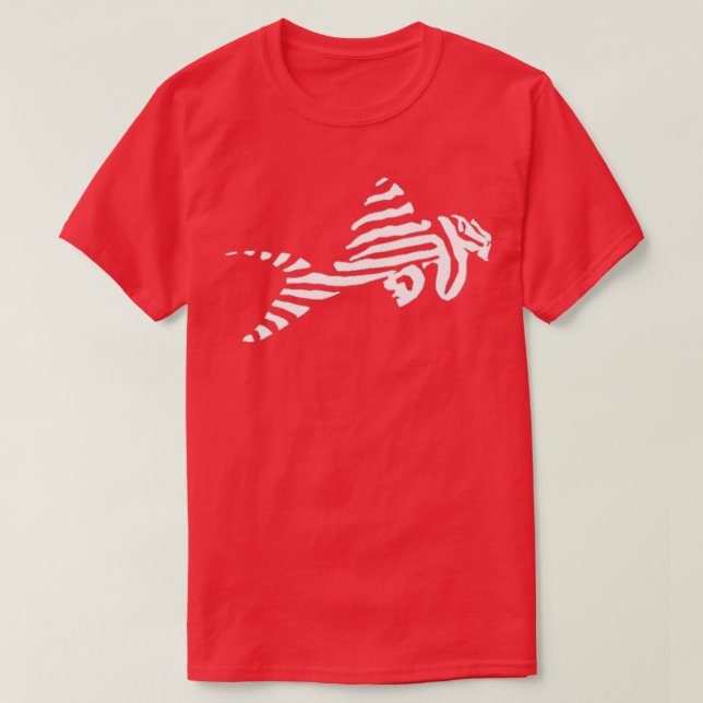 Camiseta L046 Cebra Pleco (Diseño del anverso)