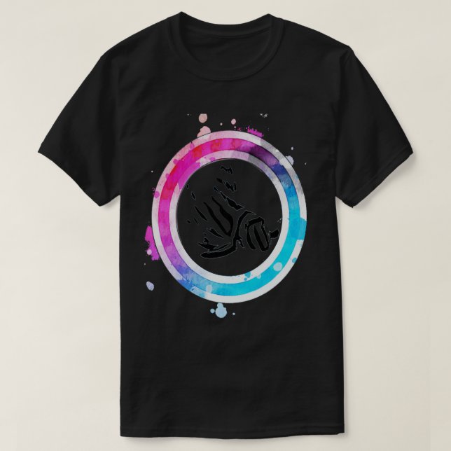 Camiseta L046 Cebra Pleco 1 (Diseño del anverso)