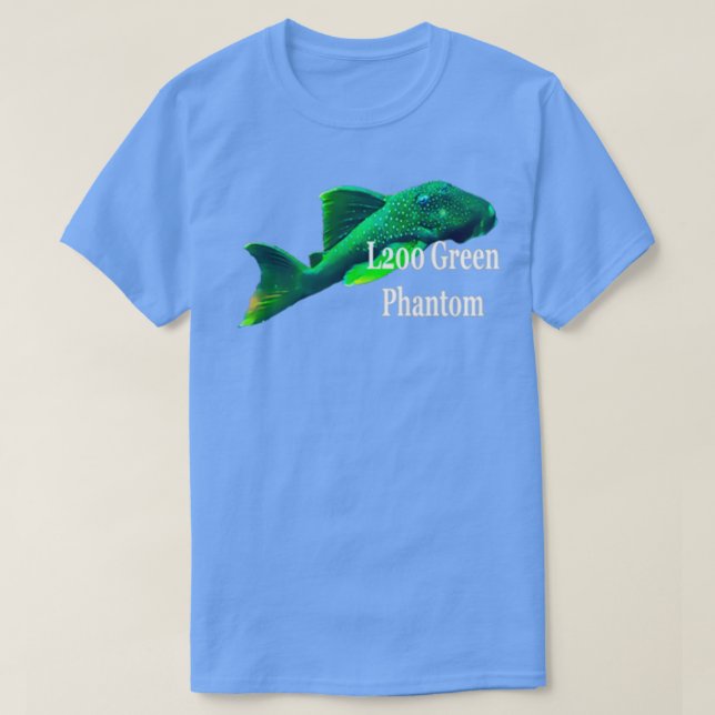 Camiseta L200 Green Phantom Pleco (Diseño del anverso)