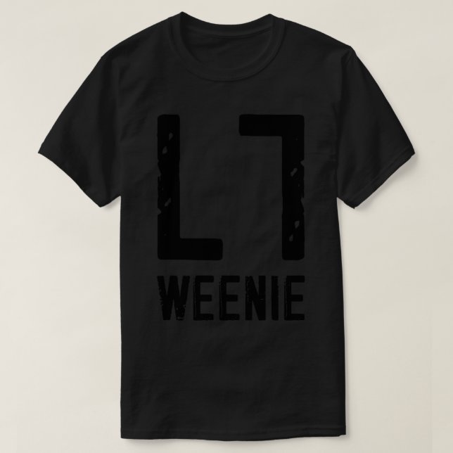 Camiseta L7 Weenie (Diseño del anverso)